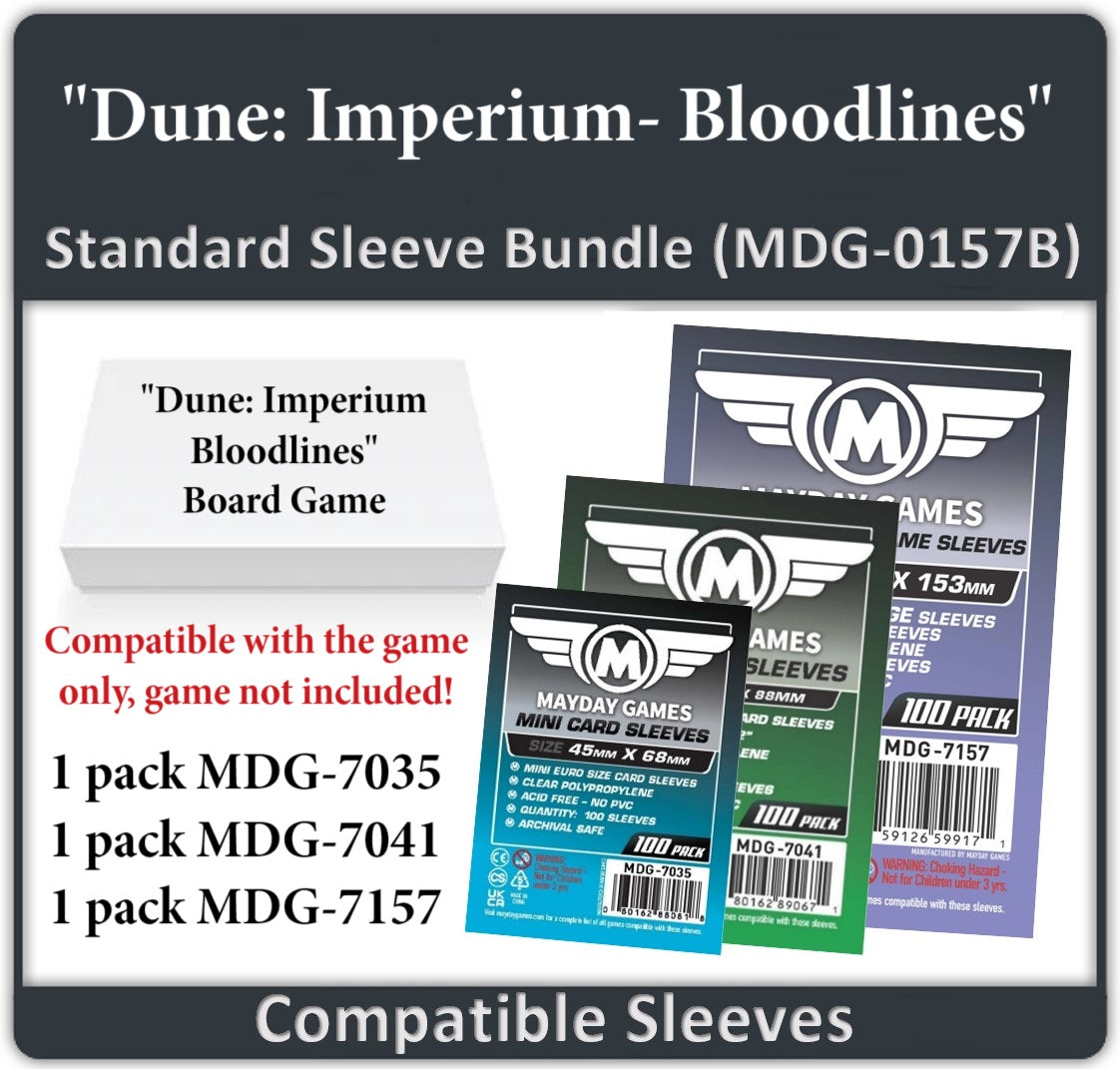 "Dune: Imperium- Bloodlines" Card Sleeve Bundle