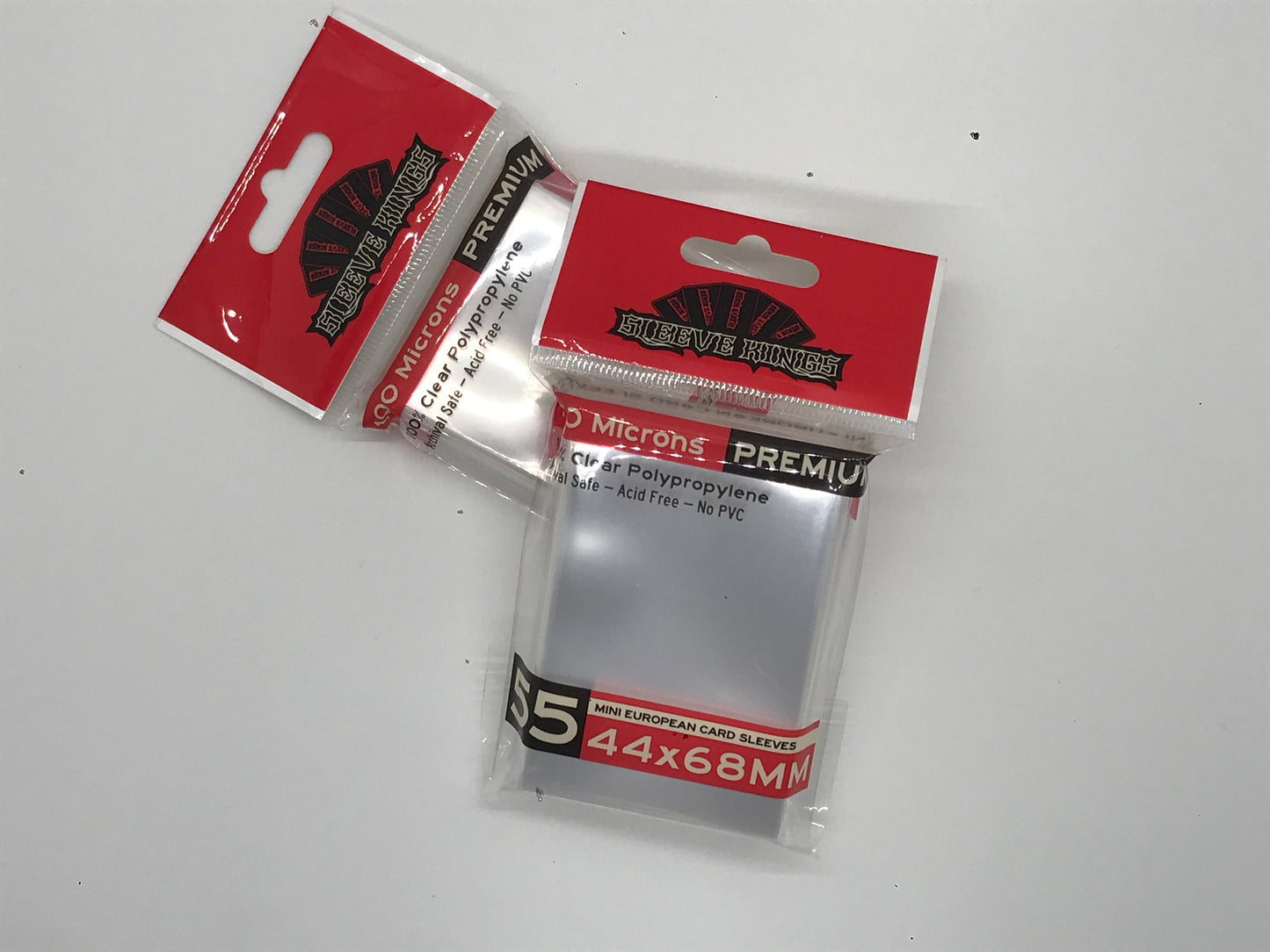 Premium Mini European Card Sleeves (44x68mm) -55 Pack, 100 Microns, SKS-9902