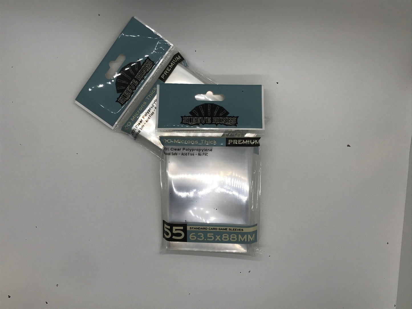 Standard Card Game Premium Sleeves (63.5x88mm) -55 Pack, 100 Microns, SKS-9905