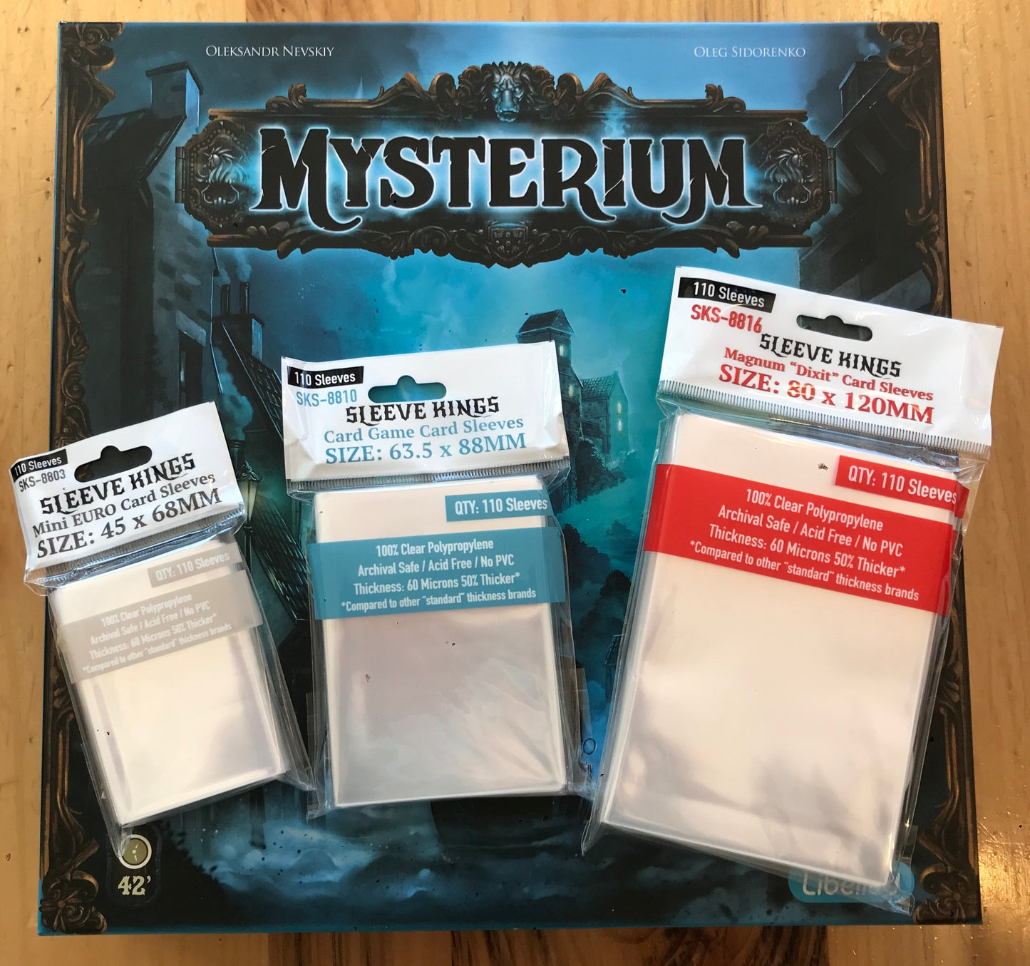 "Mysterium" All-In Compatible Sleeve Bundle (8803 X 1 + 8810 X 2 + 8816 X 3)