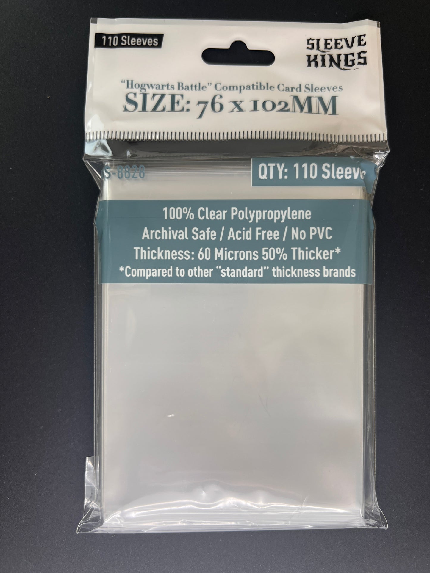 "Hogwarts Battle Large" Sleeves (76x102mm) - 110 Pack, SKS-8828