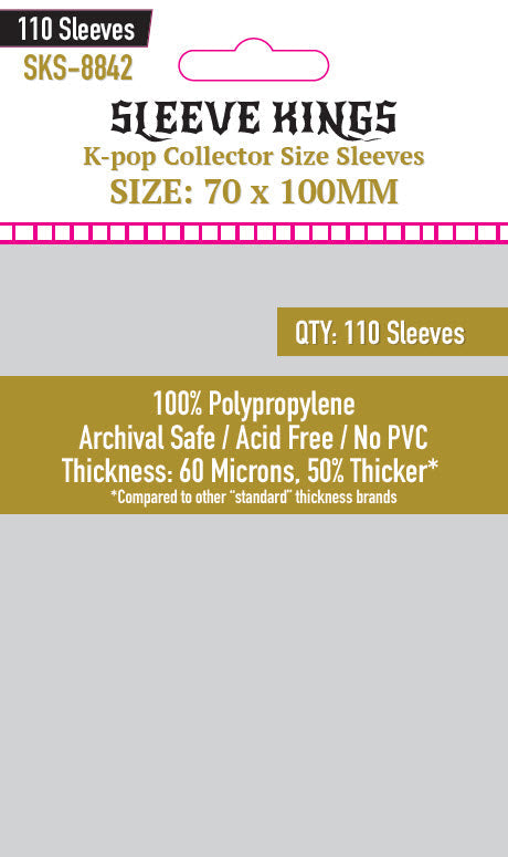 Kpop Collector Size (70x100 MM) 110 pack- SKS-8842