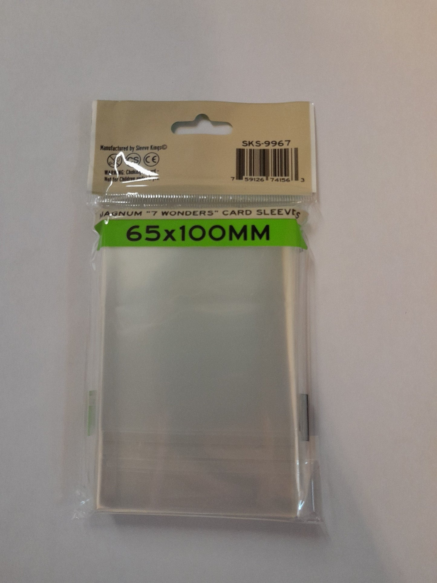 Magnum "7 Wonders" Card Sleeves (65X100mm) -55 Pack, 100 Microns, SKS-9967