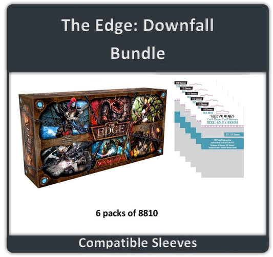 "The Edge Downfall" Compatible Sleeve Bundle (8810 X  6)