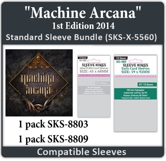 "Machina Arcana" All In Compatible Sleeve Bundle ( 8803 X 1 + 8809 X 1 )