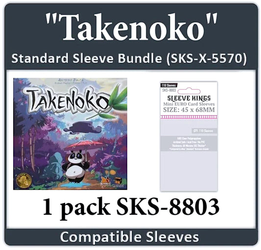 "Takenoko" Board Game Compatible Sleeve Bundle (8803 X 1)