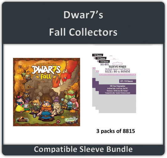 "Dwar7s Fall" Collectors Compatible Sleeve Bundle All In Compatible Sleeve Bundle (8815 X 3) 