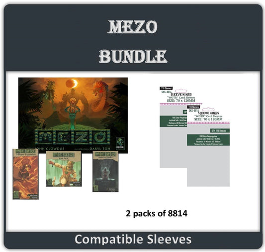 "MEZO" Compatible Complete Game Sleeve Bundle (8814 X 2) 