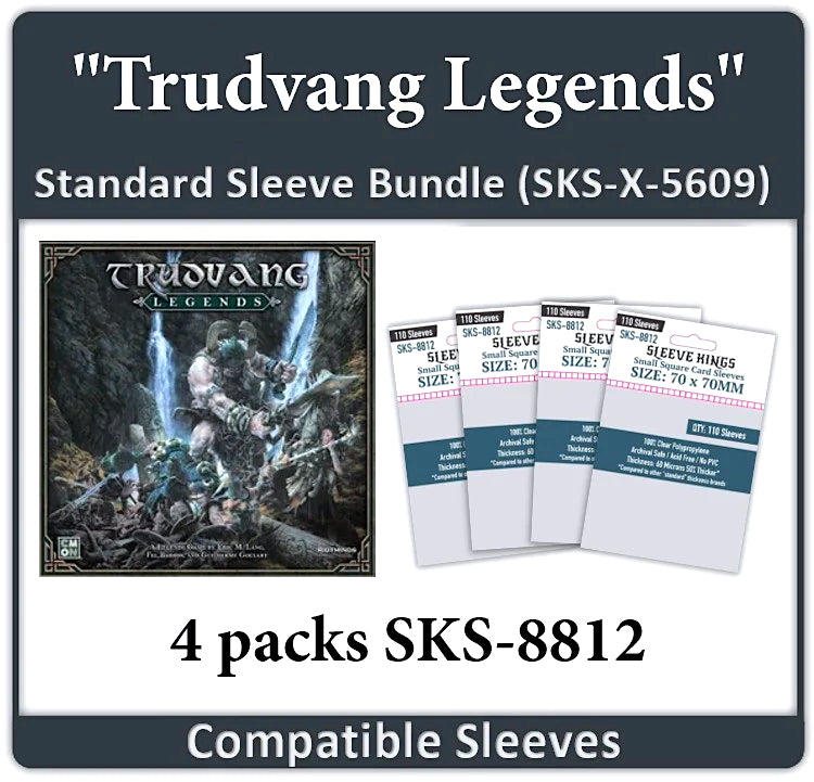 "Trudvang Legends" Compatible Sleeve Bundle (8812 X 4)