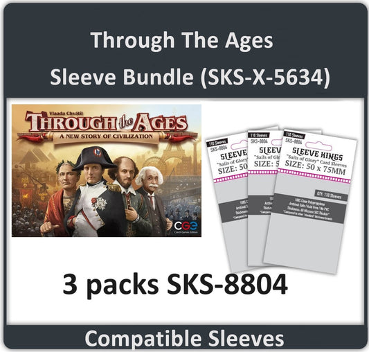 "Through the Ages: A New Story of Civilization" Compatible Sleeve Bundle (8804 X 3)