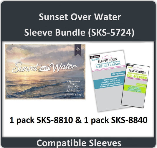 "Sunset Over Water" Compatible Card Sleeve Bundle (8810 X 1 + 8840 X 1)