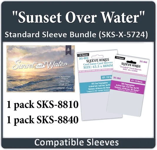 "Sunset Over Water" Compatible Card Sleeve Bundle (8810 X 1 + 8840 X 1)