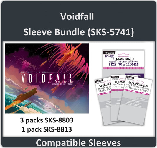 "Voidfall" Compatible Card Sleeve Bundle (8803 X 3 + 8813 X 1)