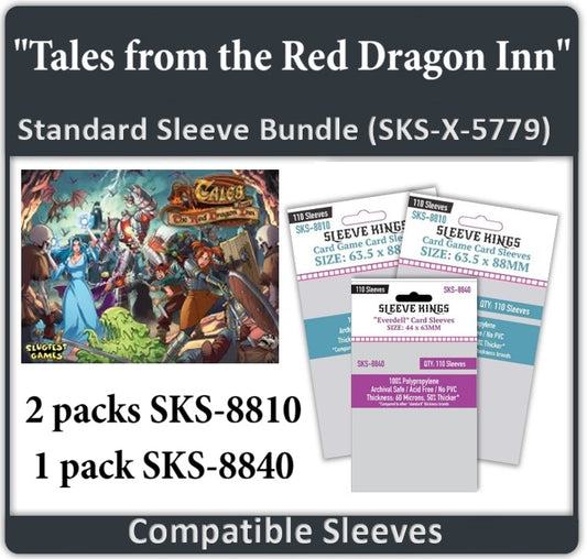 "Tales from the Red Dragon Inn" Card Sleeve Bundle (8810 X 2 + 8840 X 1)