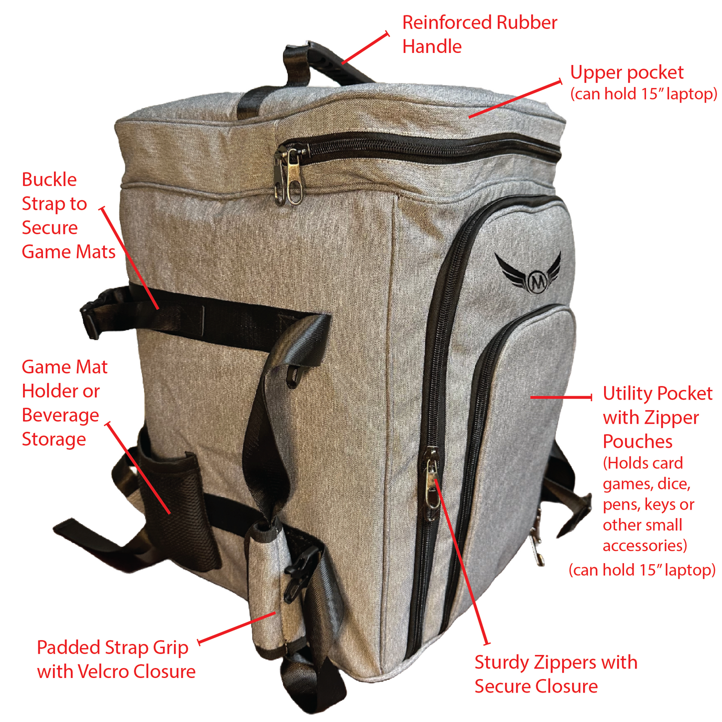 Mochila Backpack "Ultimate Game Night Bag"