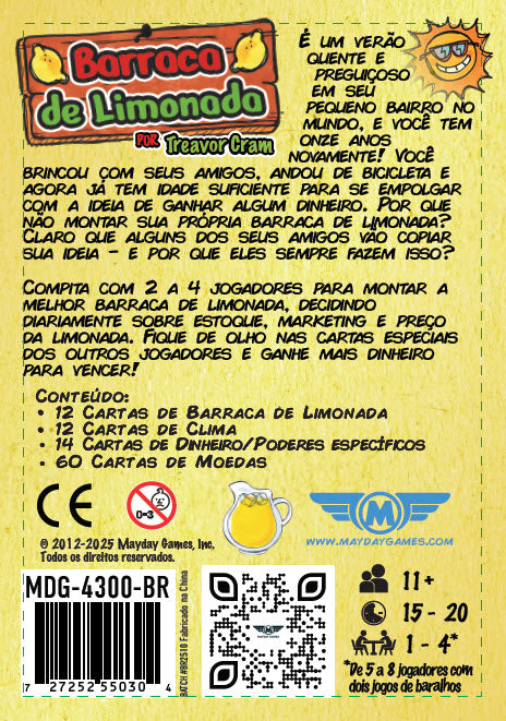 Lemonad Stand ( Barraca de Limonada em PORTUGUÊS para 1 a 4 jogadores)