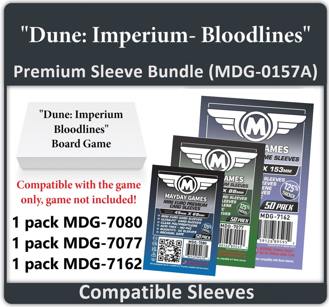 "Dune: Imperium- Bloodlines" Card Sleeve Bundle