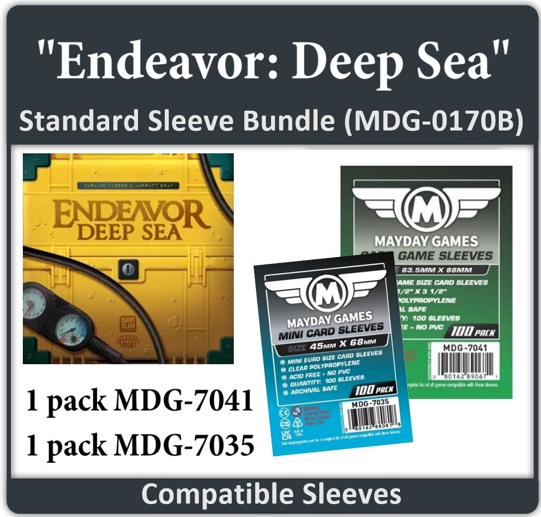 "Endeavor: Deep Sea" Card Sleeve Bundle