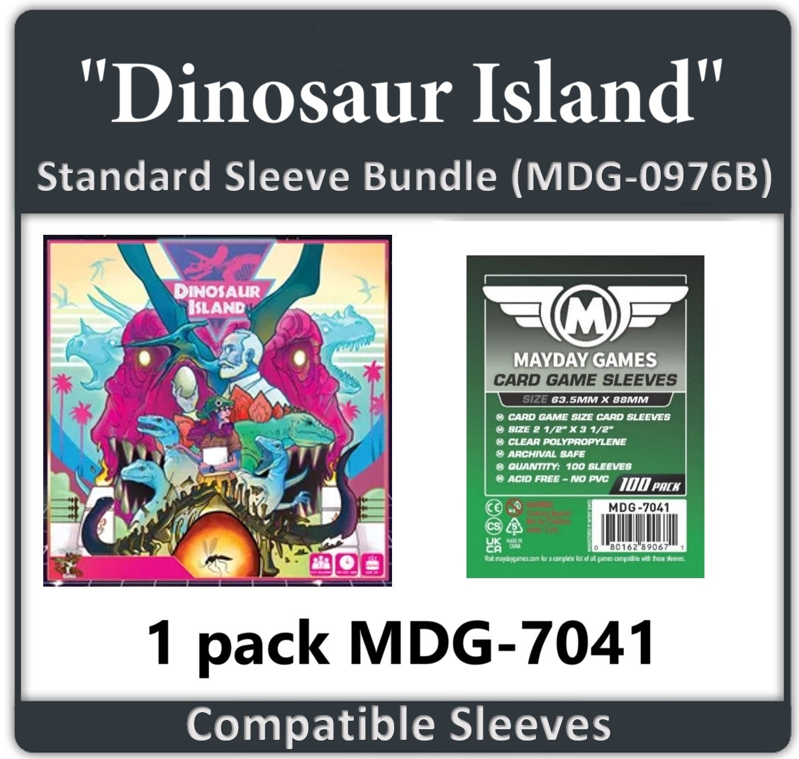 "Dinosaur Island" Card Sleeve Bundle