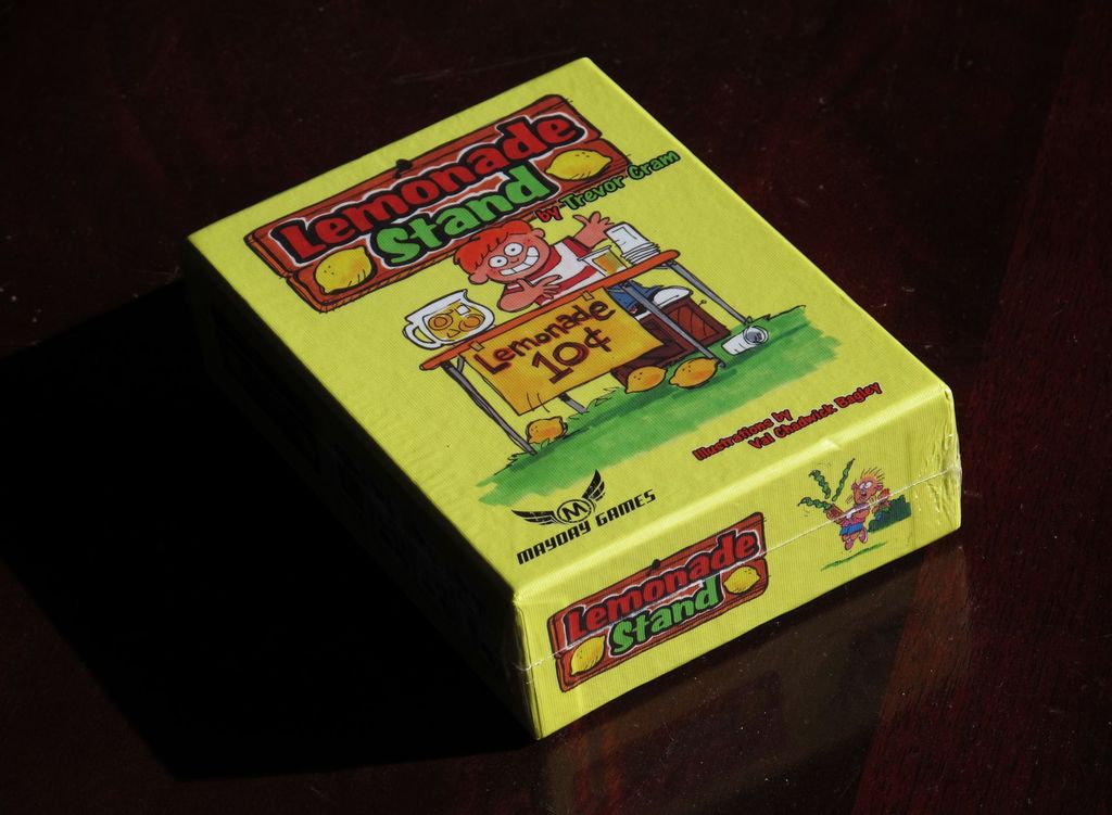 Lemonad Stand ( Barraca de Limonada em INGLÊS para 1 a 4 jogadores)