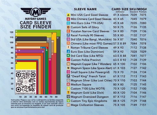 Mayday Games Sleeve Finder Neoprene 3mm mat