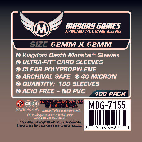 Kingdom Death Monster Compatible (52x52mm)
