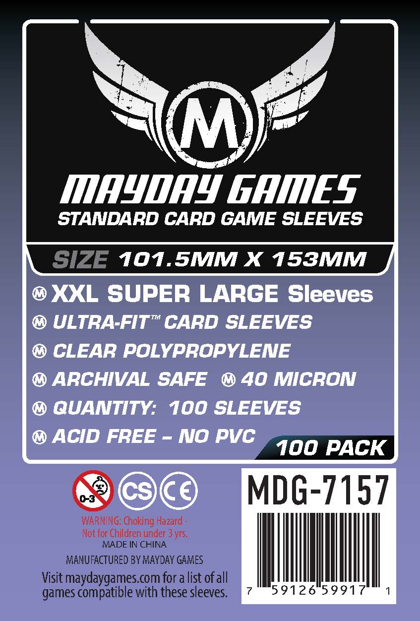 XXL SUPER LARGE Sleeves (101.5x152mm)