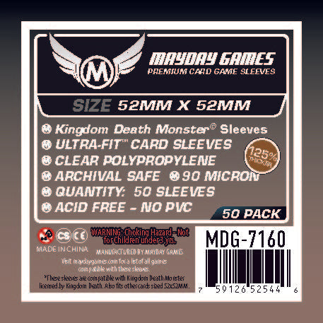 Kingdom Death Monster Compatible (52x52mm)