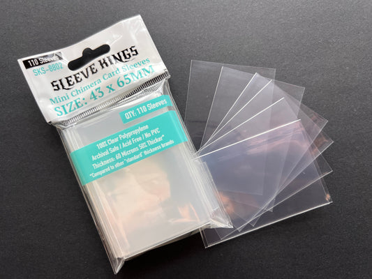 Sleeve Kings Mini Chimera Card Sleeves (43x65mm) - 110 Pack, -SKS-8802