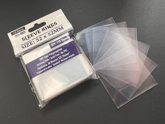 Sleeve Kings "Kingdom Death Monster" Card Sleeves (52 X 52mm) -110 Pack, -SKS-8805