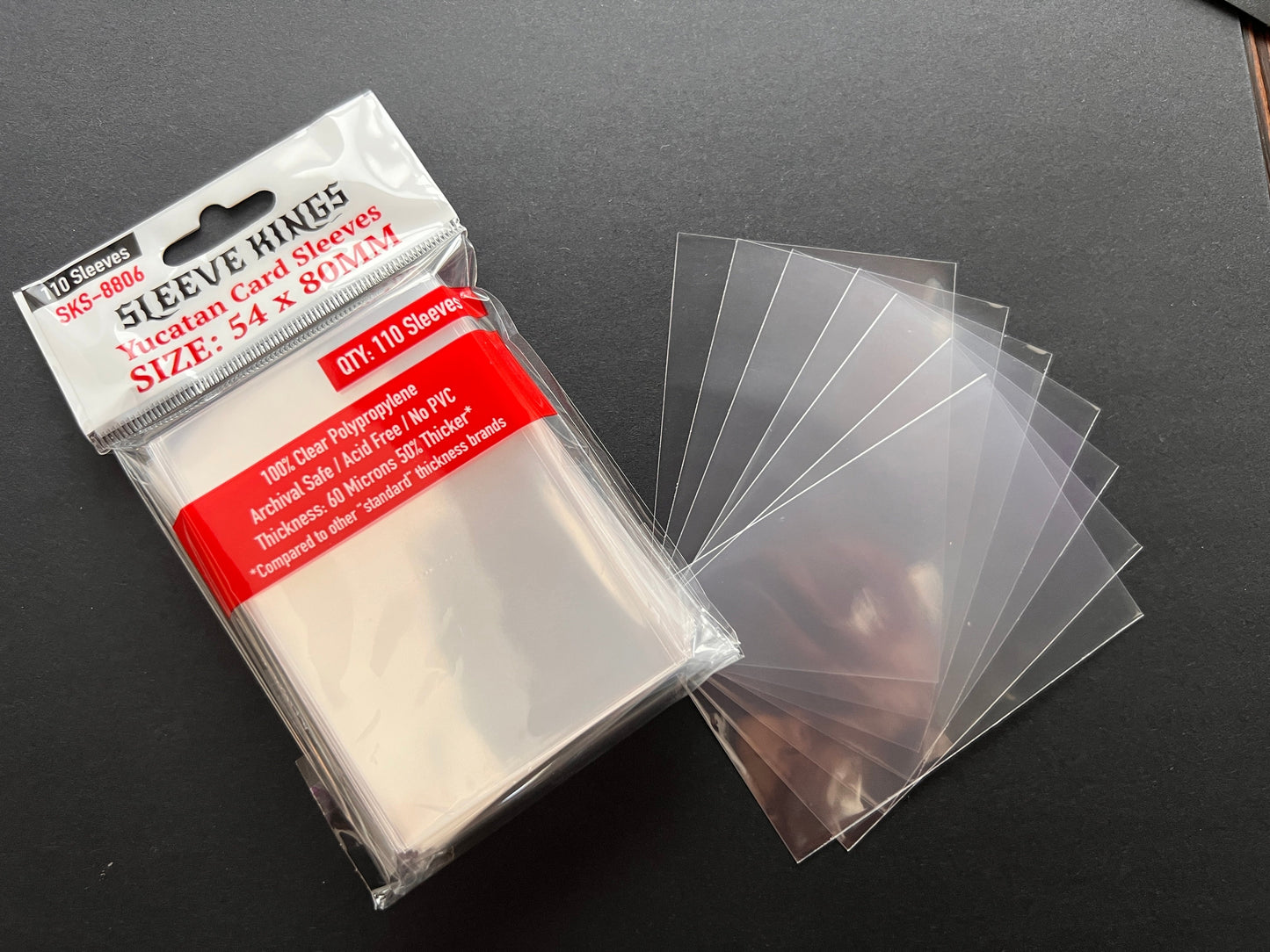 "Euthia: Torment of Resurrection" Compatible Card Sleeve Bundle (8806 X 4 + 8816 X 1)