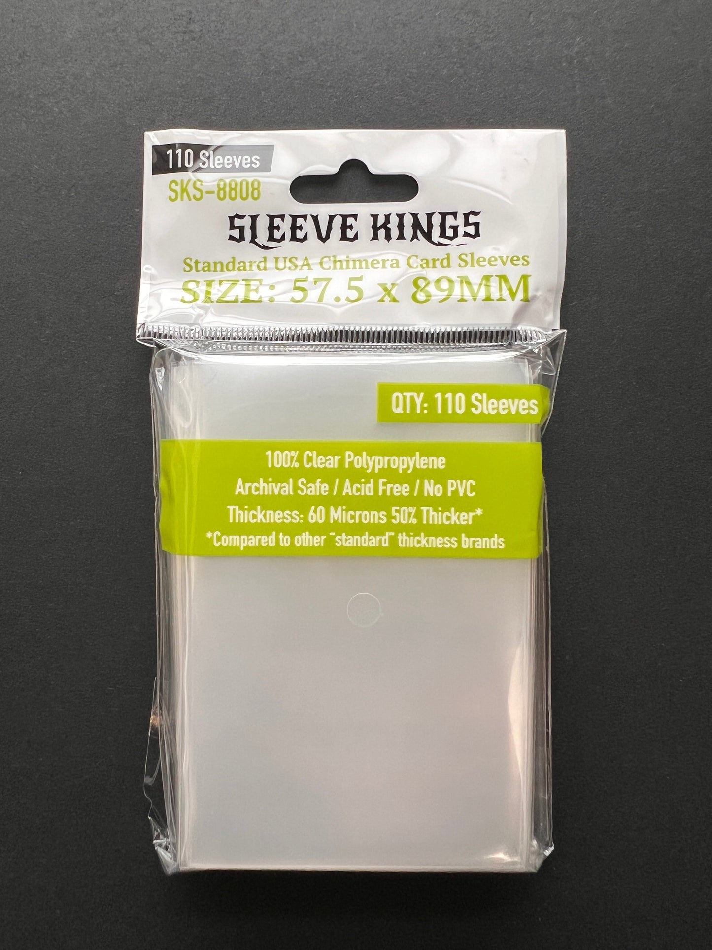 Sleeve Kings Standard USA Chimera Card Sleeves (57.5x89mm) - 110 Pack, -SKS-8808