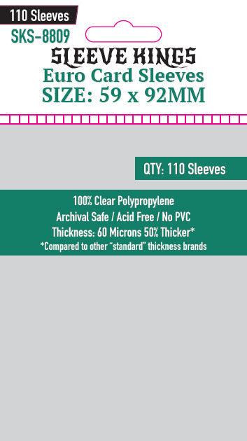 "Endless Winter: Paleoamericans" Compatible Card Sleeve Bundle (8803 x 1 + 8809 x 2)