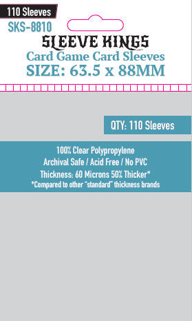 "Ark Nova" Board Game Compatible Card Sleeve Bundle (SKS-8810 X 3)