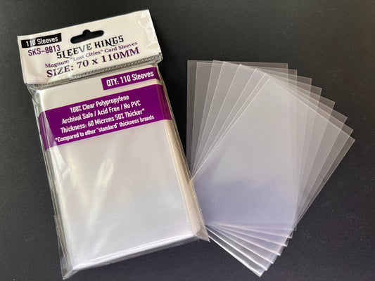Sleeve Kings Magnum "Lost Cities" Card Sleeves (70x110mm) - 110 Pack, -SKS-8813
