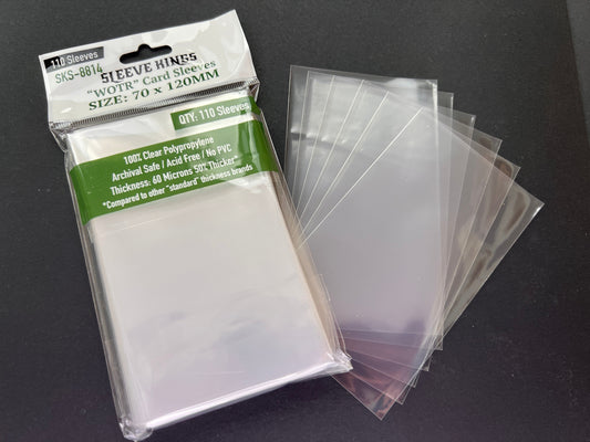 Sleeve Kings "WOTR" Card Sleeves (70x120mm) -110 Pack, -SKS-8814