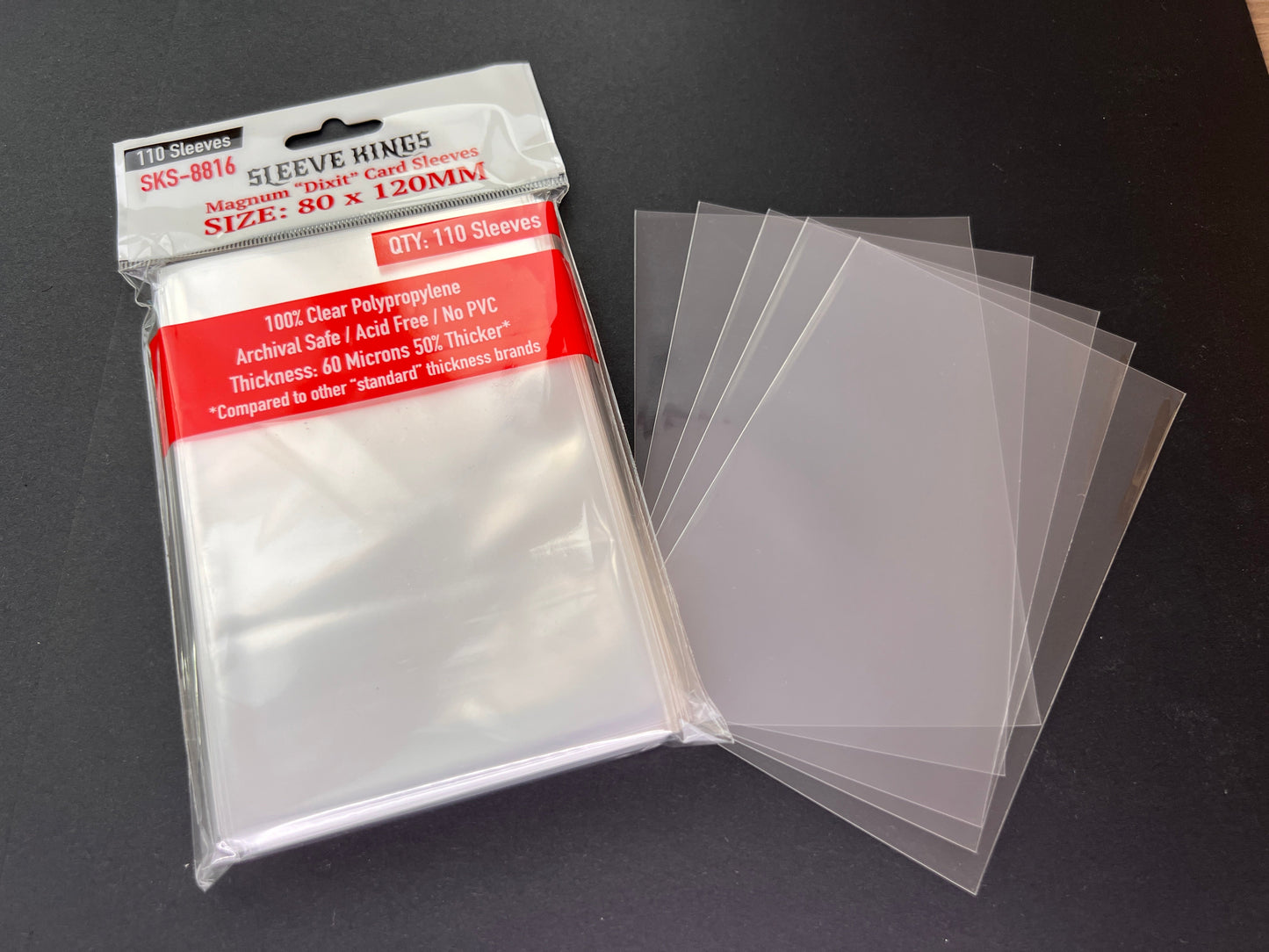 "Euthia: Torment of Resurrection" Compatible Card Sleeve Bundle (8806 X 4 + 8816 X 1)