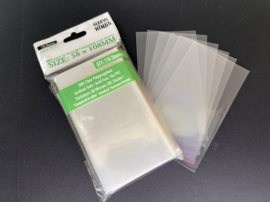 "Betrayal At House Compatible" Sleeves (58x108mm) - 110 Pack, SKS-8822