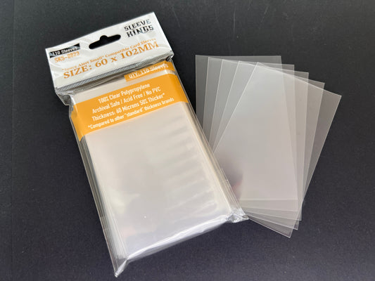 "Space Alert Compatible" Sleeves (60x102mm) - 110 Pack, SKS-8823