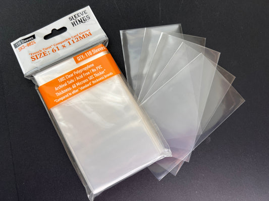 "French Tarot" Card Sleeves (61x112mm) - 110 Pack, SKS-8824