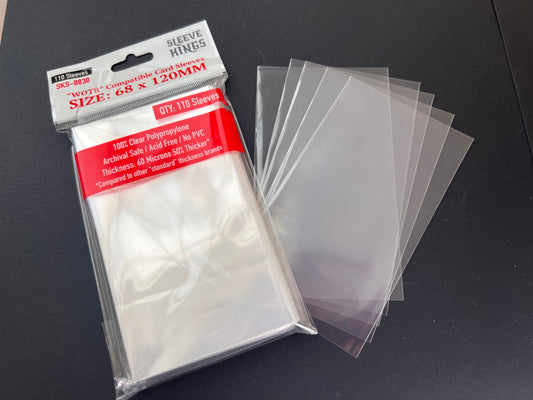 "WOTR Perfect Compatible" Sleeves (68x120mm) - 110 Pack, SKS-8830