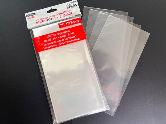 "XXXL Super Large" Sleeves (101.5x203mm) - 110 Pack, SKS-8833