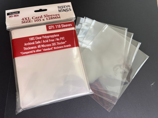 Sleeve Kings "4XL" Sleeves (103x128) - 110 Pack, SKS-8834
