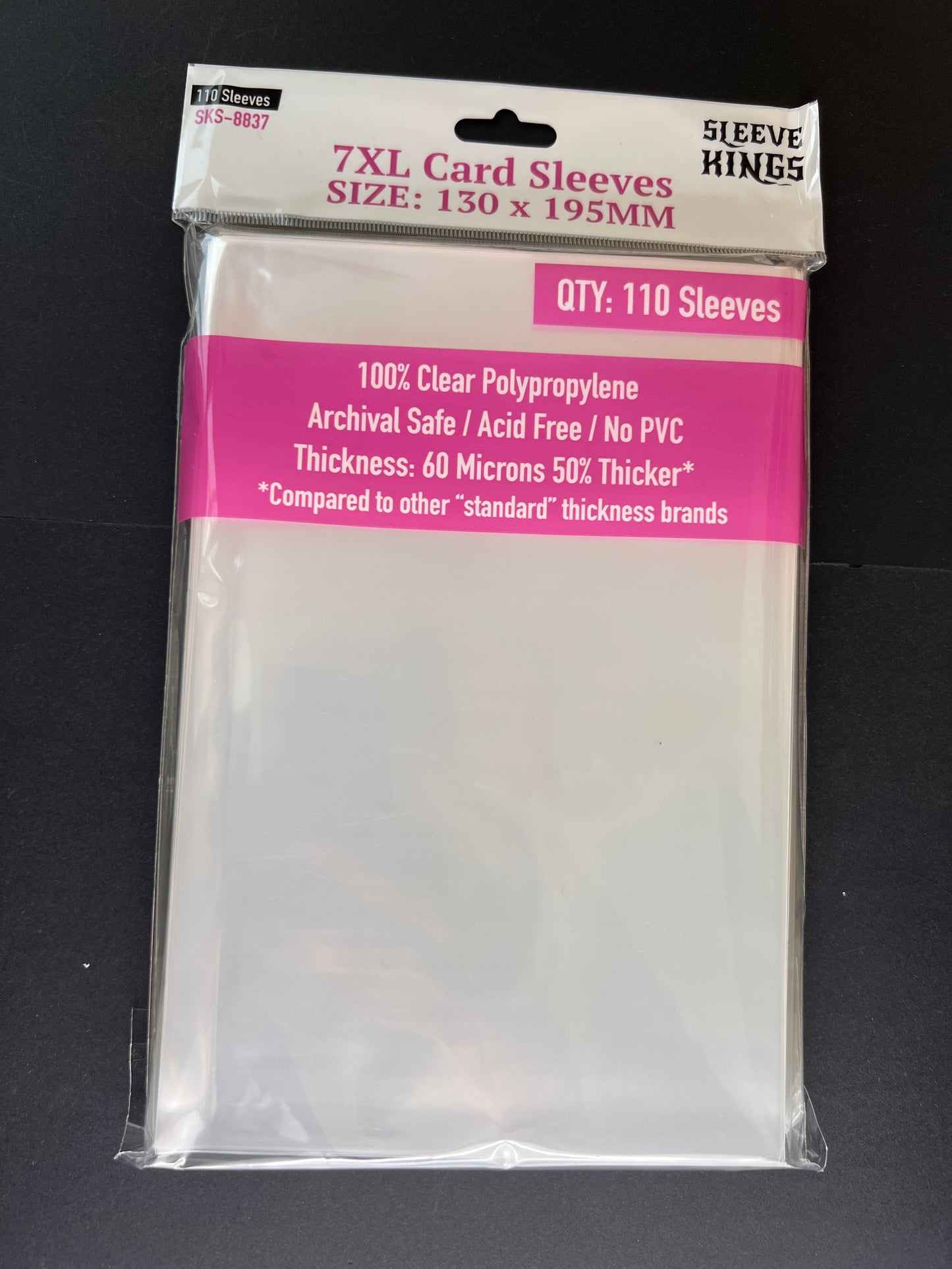 Sleeve Kings "7XL" Sleeves (130x195) - 110 Pack, SKS-8837
