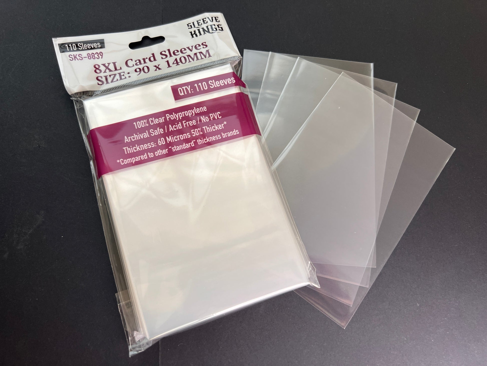phantom card sleeves 8XL" Sleeves (90x140 MM) (Castle von Loghan, Phantom: Treasures of Dr – Maydaygames.com.br