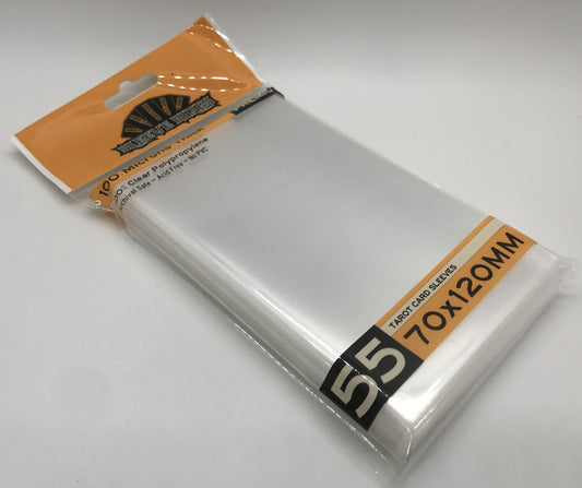 Tarot Card Sleeves (70x120mm) -55 Pack, 100 Microns, SKS-9966