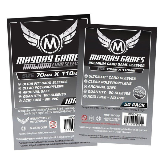 "Lost Cities" Card Sleeves - Magnum Ultra-Fit  (70x110mm) -  - Mayday Games - 1
