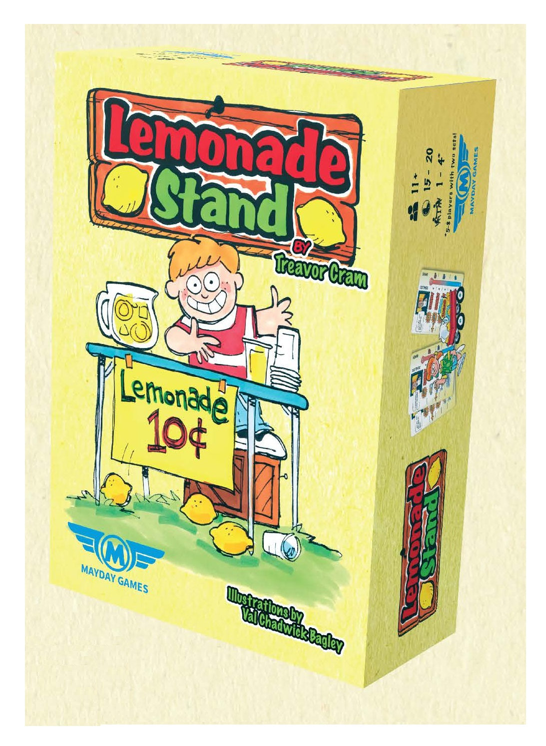 Lemonad Stand ( Barraca de Limonada em INGLÊS para 1 a 4 jogadores)